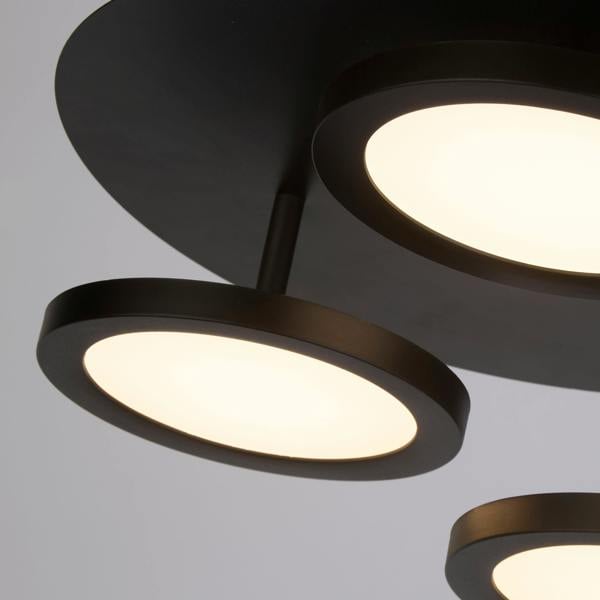 Lighting Collection 3LT LED Ceiling Flush