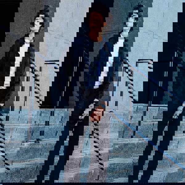 Casio G-Shock Metallic Navy Dual Display GM-2110D-2BER