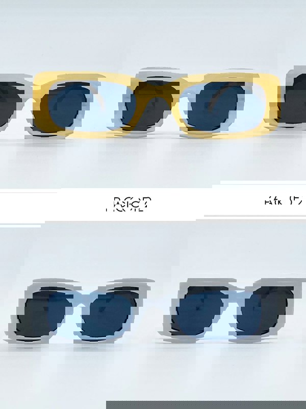 SVNX 2 Pack Square Frame Retro Sunglasses