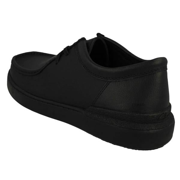 Clarks Mens Clarks Moccasin Detailed Lace Up Shoes Court Lite Wally