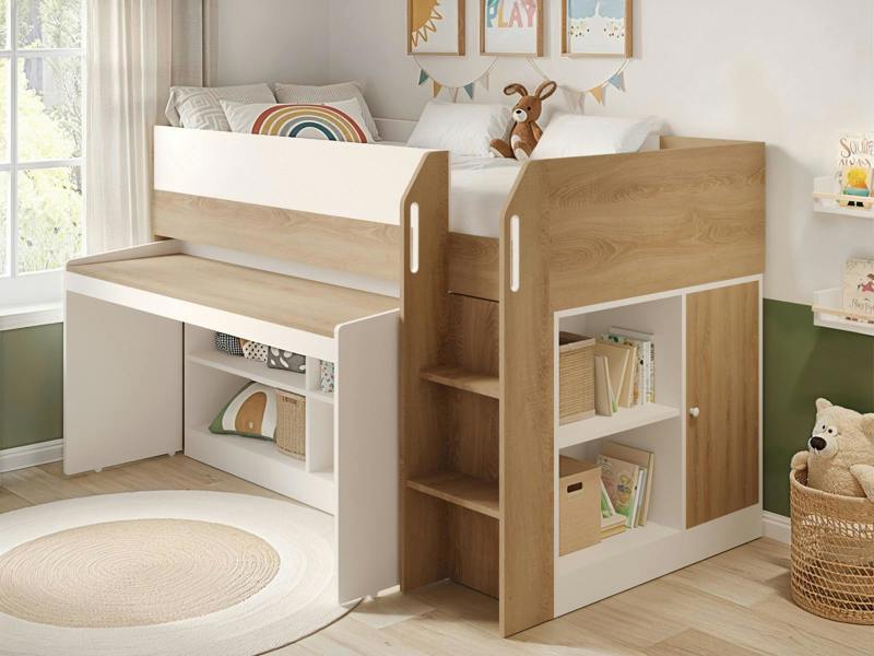 Flair Aiden Kids Cabin Bed with Storage