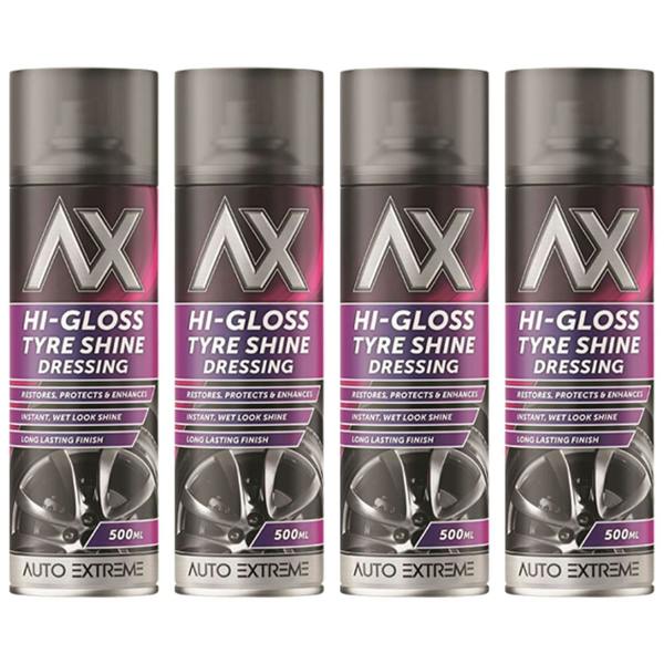 Auto Extreme 4X - Hi-Gloss Tyre Shine Spray 500ml