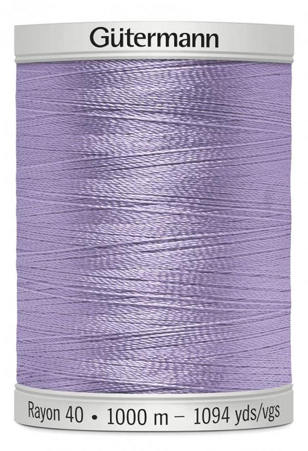 Gutermann No 40 Sulky Rayon Embroidery Thread 1000m Rayon Thread Suitable For Embroidery