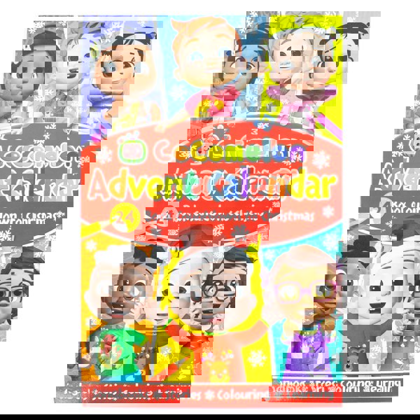 CoComelon Advent Calendar (With Songbooks, Stories, Colouring, and Learning) - 24 Mini Books