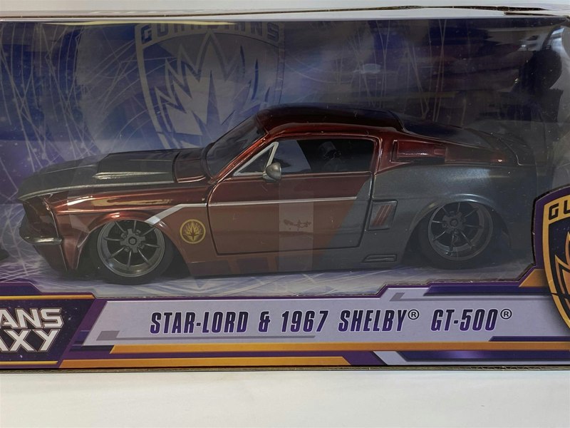 Jada Star Lord Guardians of the Galaxy and 1967 Shelby GT500 1:24 Jada 5019