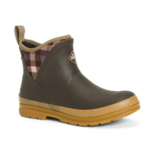Muck Boots Originals Women's Ankle Boots in Brown/Plaid/Gum
