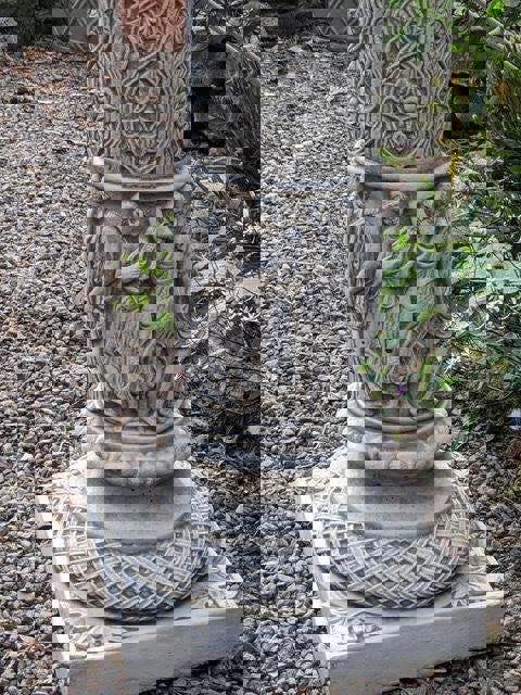 Roman Design Highly Detailed Birdbath