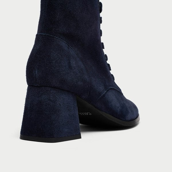 Calla Cleo Boots - Navy Suede