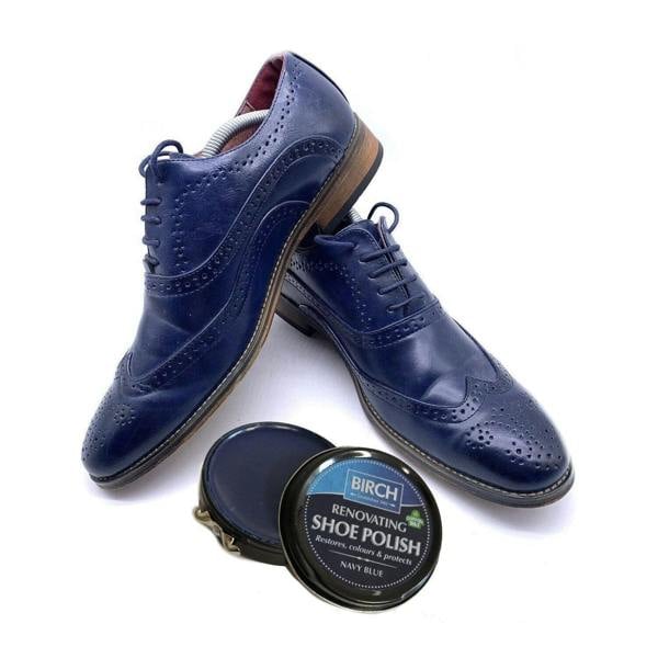 BIRCH Renovating Shoe Polish - Restores Colour and Nourishes Leather 50ml