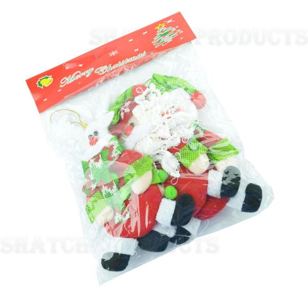 3 Handmade Novelty Teddy Christmas Tree Hanging Decorations, Soft Foam Festive Display Ornaments for Home and Seasonal Styling image 4