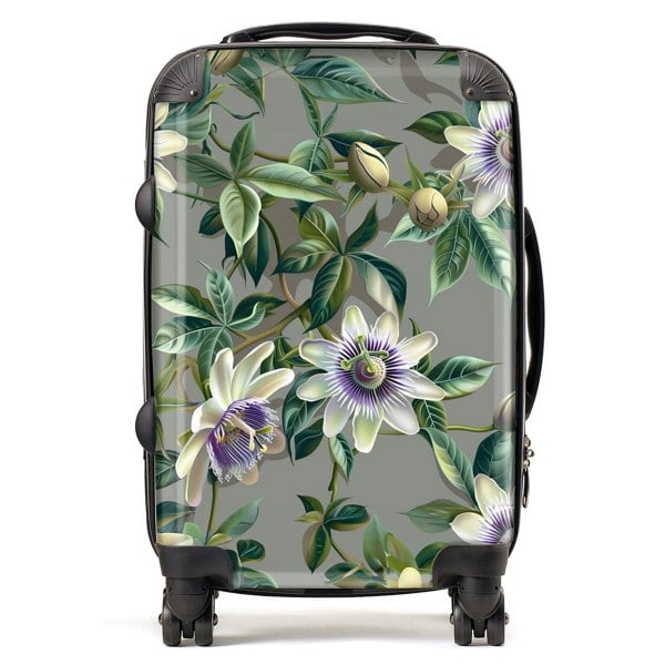 Warren Reed Passion Flowers Suitcase