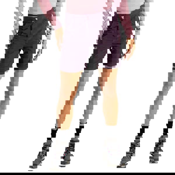 Dare 2B Womens/Ladies Melodic III Shorts - Deep Plum - 