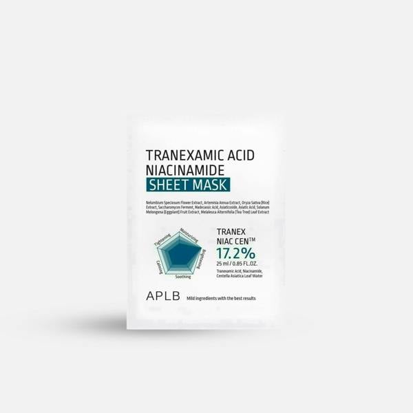 APLB Tranexamic Acid Niacinamide Sheet Mask (1pc / 10pcs)