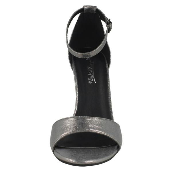 Anne Michelle Ladies Anne Michelle High Heel Metallic Sandals