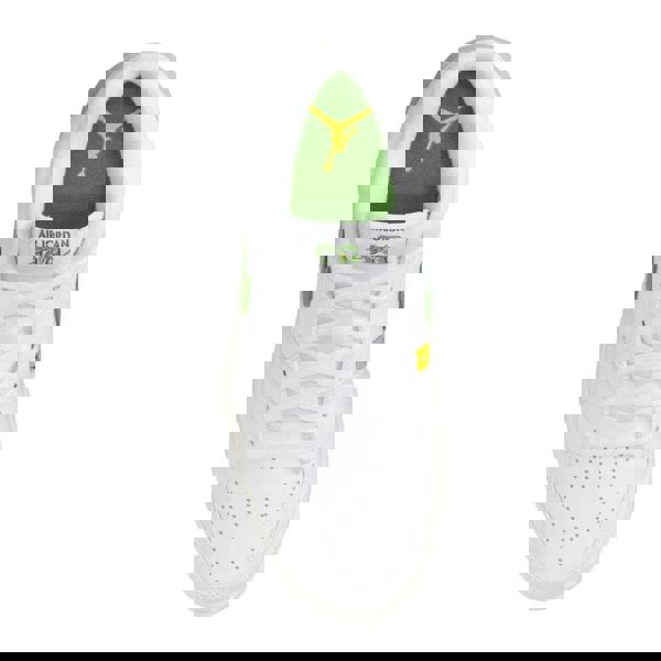 Nike Womens/Ladies Air Jordan Stadium 90 Leather Trainers - White/Green - 