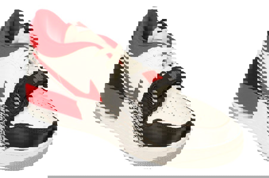 Nike Air Jordan Legacy 312 Low Mens Basketball Trainers Cd7069  160 - White Fire Red Black Wolf Grey 160 - Photo 3