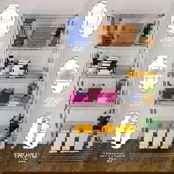 KuKoo Wire Racking - 60cm x 120cm x 180cm