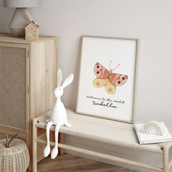 Wall decor for childrens rooms - Butterfly wall art