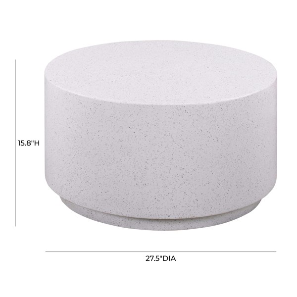 Furniture Edit Terrazzo Light Speckled Indoor or Outdoor Coffee Table