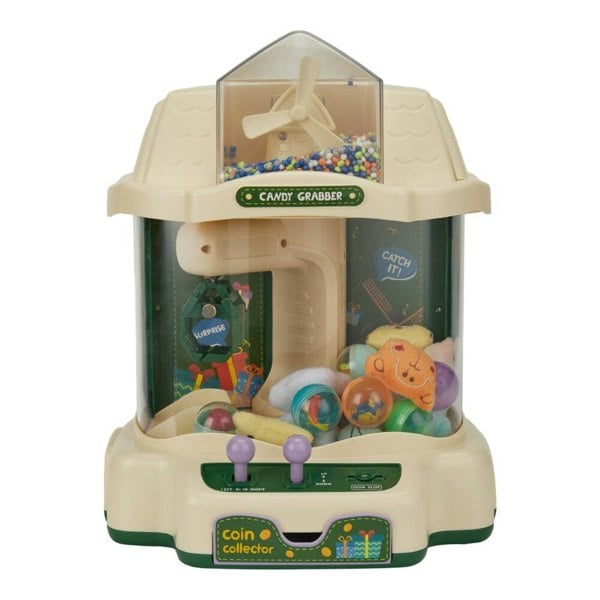 Household Mini Claw Machine with Game Coins-Green Living and Home