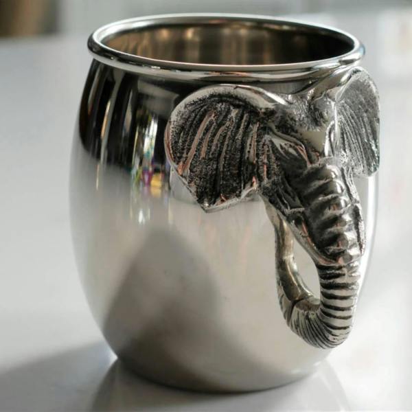 Aluminum Elephant Mule Mug