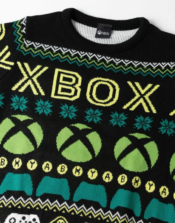 Xbox Boys Multicoloured Logo Christmas Jumper