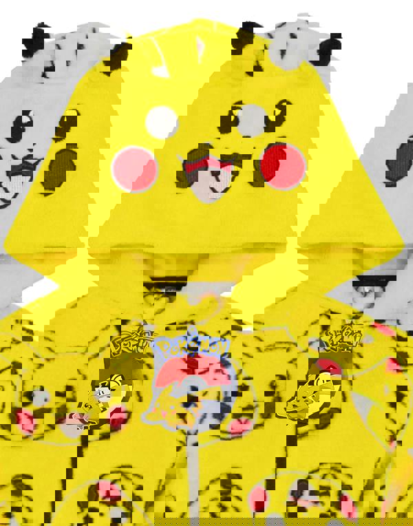 Pokemon Unisex Kids Yellow Pikachu Onesie