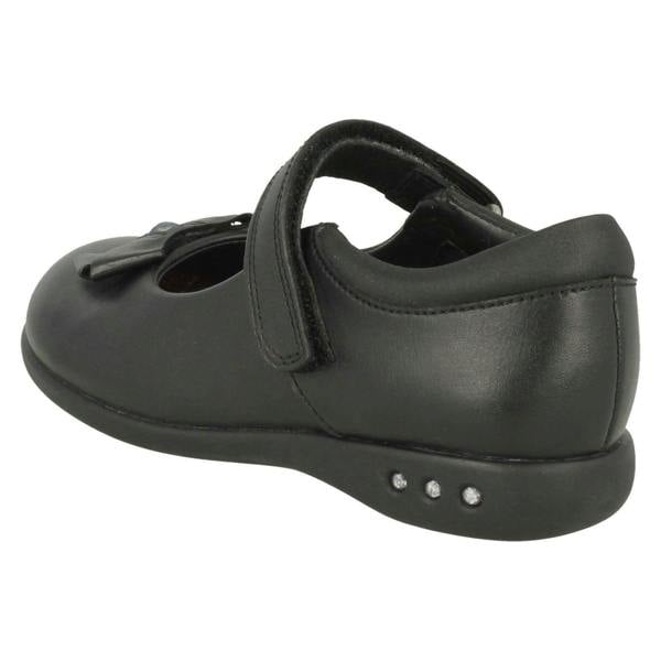 Clarks Girls Clarks Bow Detail School Shoes Prime Skip
