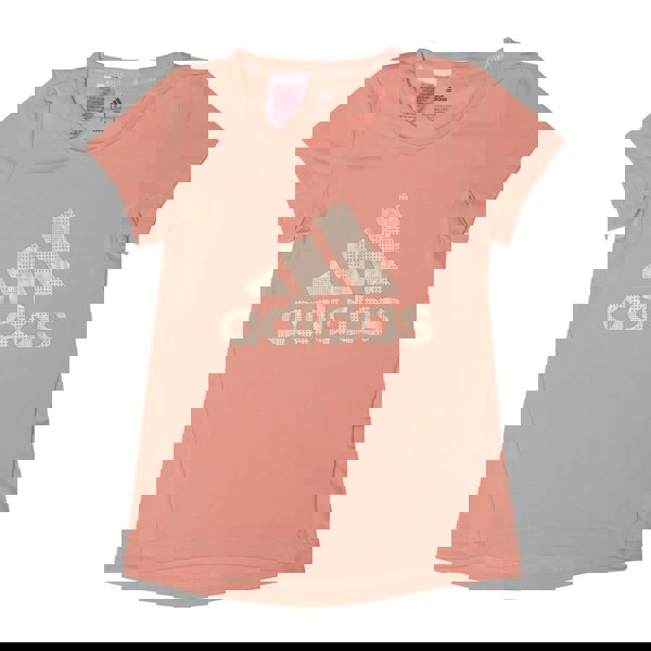 Adidas Childrens/Kids Holiday T-Shirt - Pink
