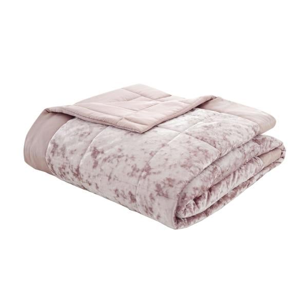 Catherine Lansfield Crushed Velvet Bedspread