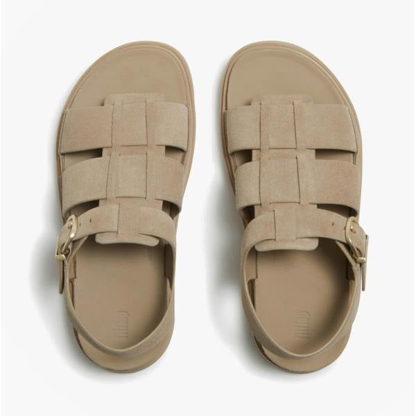 FitFlop FitFlop GEN-FF Womens Ankle Strap Sandals Cappuccino