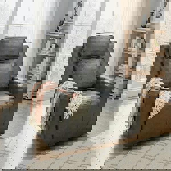 Furnishings For Less Barcino Electric Reclining Armchair Single Seater USB Charging