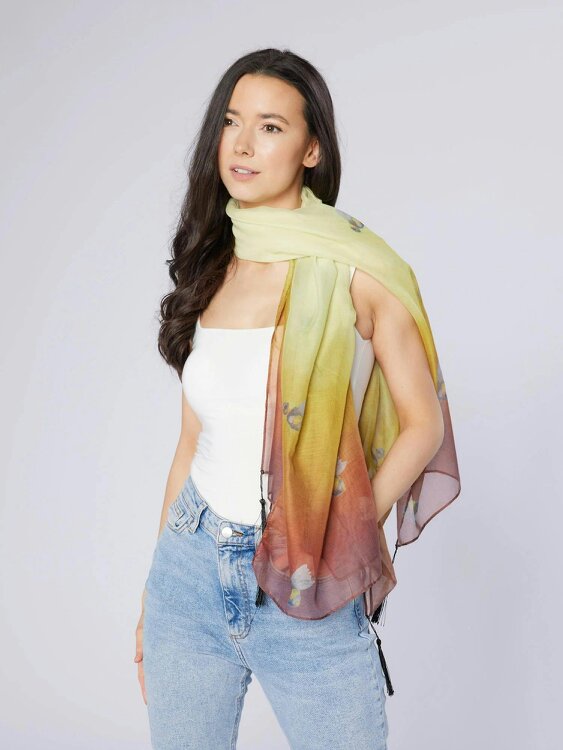 Art on Scarves The Ultimate Accessory - Bees