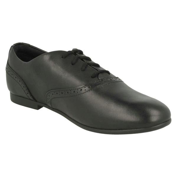 Clarks Girls Clarks Lace Up Brogue School Shoes Jules Walk