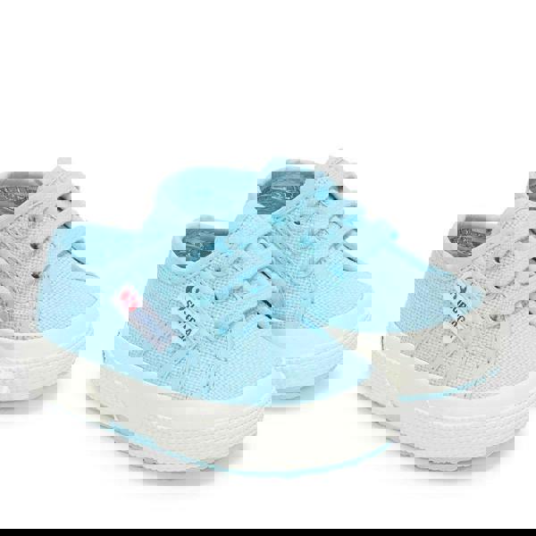 Superga Baby 2750 Bebj Classic Trainers - Crystal Azul/Avorio