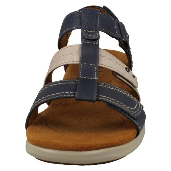 Clarks Ladies Clarks Contour Cushion Strappy Sandals Kitly Step