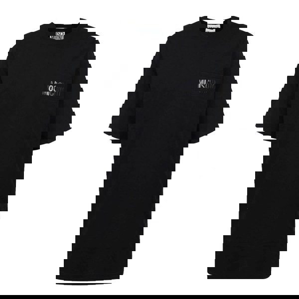 Moschino Logo Patch Black T-Shirt