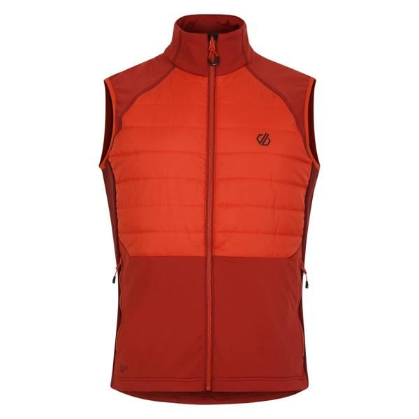 Dare 2B Mens Descending Gilet - Cinnamon/Tuscan Red