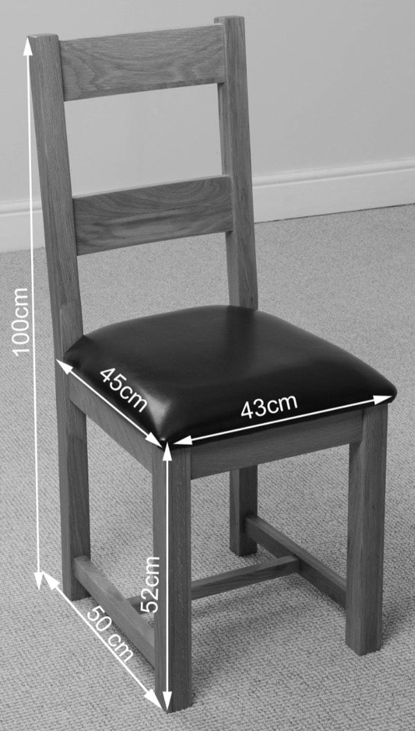 That's Furniture Lincoln Solid Oak Dining Chair