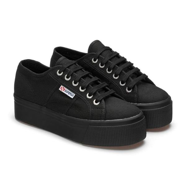 Superga Unisex Adult 2790 Linea Up Down Trainers - Full Black