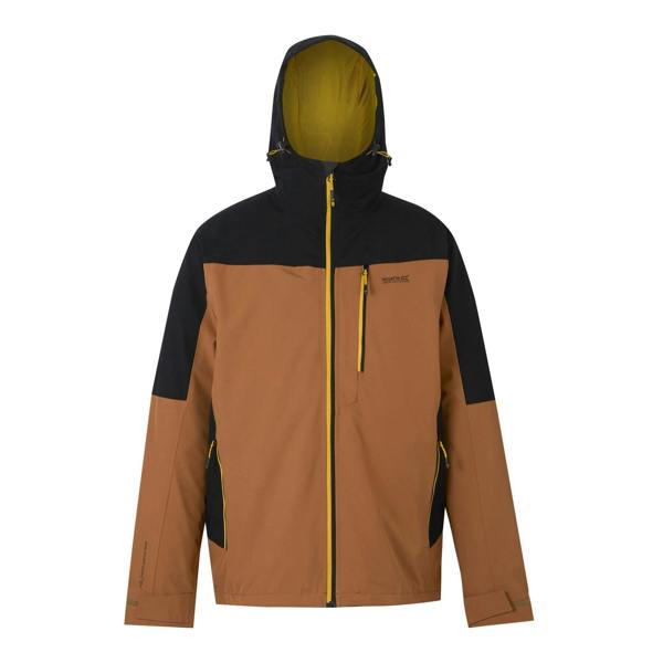 Regatta Mens Wentwood 3 in 1 Jacket - Nut Brown/Black