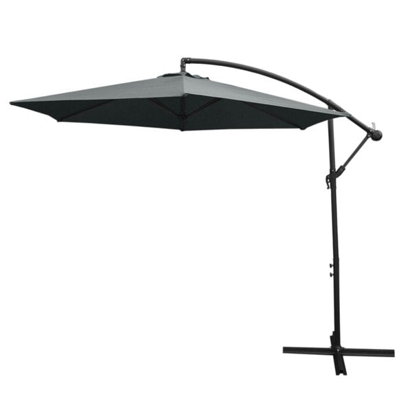 Monstershop Grey Cantilever Parasol