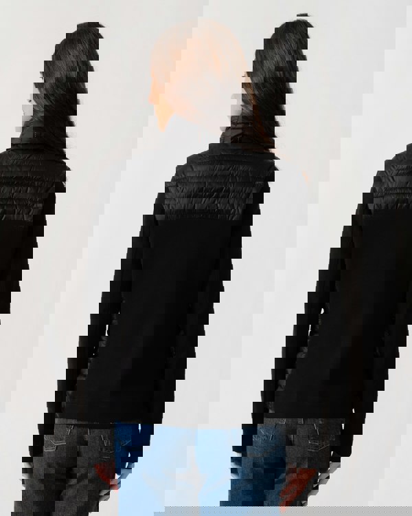 Parajumpers Danette Womens Fleece/Nylon Jacket - Black 541