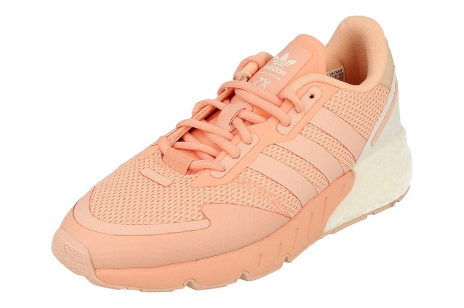 Adidas Originals Zx 1K Boost Womens Sneakers H69038 - White Orange H69038 - Photo 0