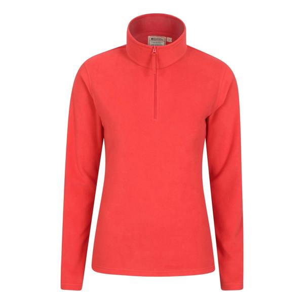 Mountain Warehouse Womens/Ladies Camber II Fleece Top - Active Red - 