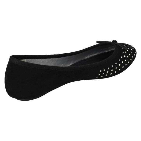 Spot On Ladies Spot On Jewel Design Ballerinas