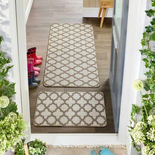 My Mat Stain Resistant Moroccan Tile Stone