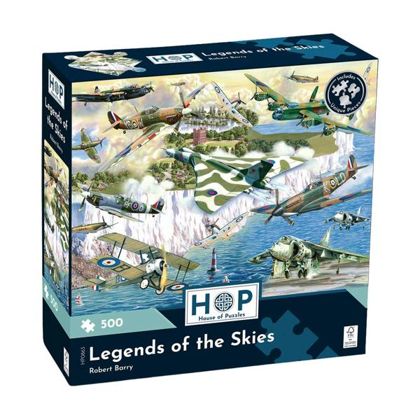 The House of Puzzles Legends of the Skies 500 Piece Jigsaw Puzzle