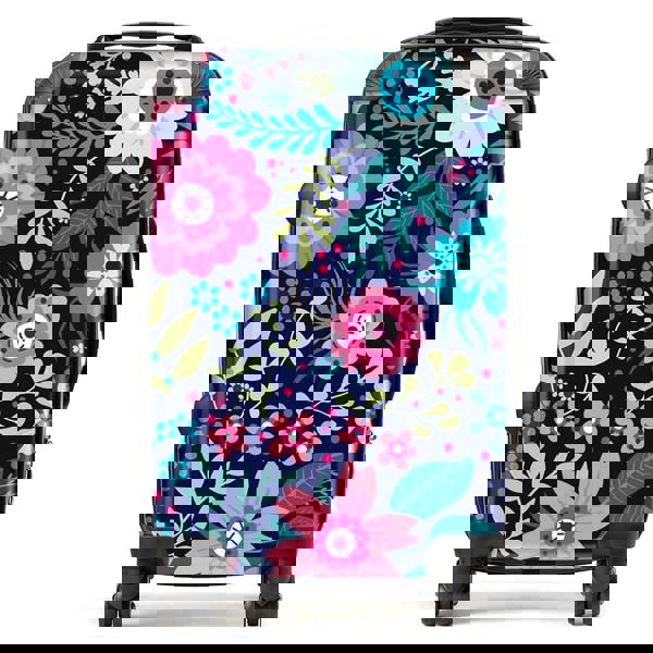 Warren Reed Cute Colourful Flower Pattern Suitcase