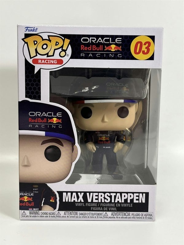 Funko Max Verstappen Red Bull Formula 1 F1 Vinyl Figure 9 cm Funko Pop 72217